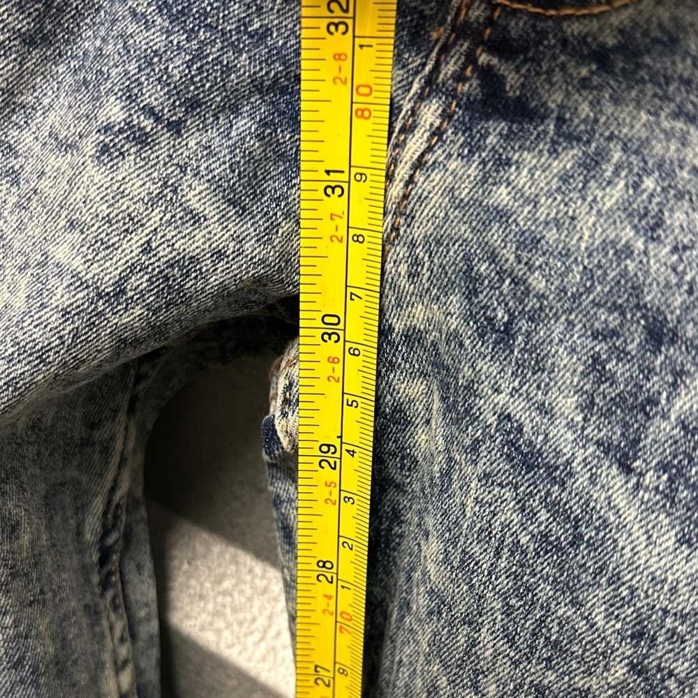 Akademiks Mens VTG 90s Acid Wash Straight Leg Jean 34 x 30 Y2K‎ Street Grunge - Picture 11 of 12